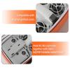 YYFRIEND Abrasion Shock-resistance Matte Leather Portable Carrying Case Combo Case for DJI NEO view 4