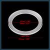 TUCKBOLD 2Pcs for 3.5 Inch Car Speaker Spacer Ring Mounting Spacer Plate Transparent Acrylic 78mm ID Automotive Parts view 3