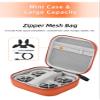 YYFRIEND Abrasion Shock-resistance Matte Leather Portable Carrying Case Drone Case for DJI NEO view 3
