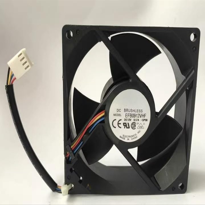 for 9032 EFB0912HVF DC12V 0.57A high air Volume Fan PWM Intelligent Speed Control
