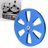 1/4 7 Inch Empty Tape Reel Aluminum Alloy Universal Open Sound Deck Recording Takeup Reel Replacement for ReVox Studer (Blue) view 4