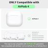 Klsify Custom Photo Case for AirPods 4th Gen Earbuds Cover Customized Personalized Make Design Heart Shaped Image Text Logo Picture Shockproof Clear Soft Earphone Box Shell with Keychain view 2