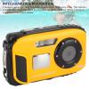 ZJchao Underwater Diving Camera 1080P 48MP Anti Shake 5m Depth with 2.4 Inch Color Screen 32GB Memory Card Autofocus Face Recognition for Photography view 2