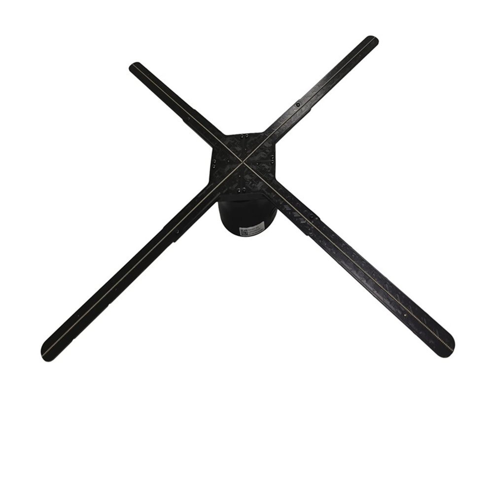 3D Hologram fan,3D Hologram Projector, The New 65 Cm 896 Lamp Beads Naked Eye 3D Holographic Advertising Machine, Rotating Suspended Aerial Imaging, Intelligent Dazzling Screen for Halloween,Bar,Casin