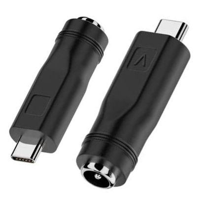 Artilits 5.5 x.2.1mm to USB C Adapter, 5.5 X 2.1 mm Plug Power Delivery USB C Adapter 12V Made for USB Lights, Small Fan, Foldable Solar, Laptops, Cameras Series