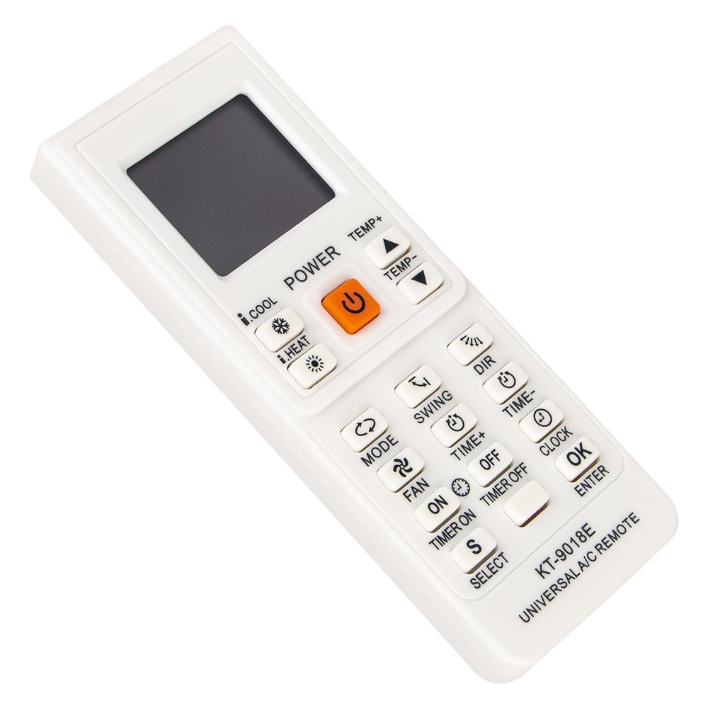 4000 in 1 Universal Replace A/C Remote Control KT-9018E Compatible with LG/Hisense/AUX/Samsung/Toshiba/Panasonic/Sanyo/NEC/Fujitsu Air Conditioner and More