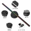 3D Hologram fan,3D Hologram Projector, Holographic Image Fan Screen Naked Eye 3D Projector Stereo Floating Aerial Imaging Rotating Non-screen Display Advertising Machine for Halloween,Bar,Casino,Party view 3