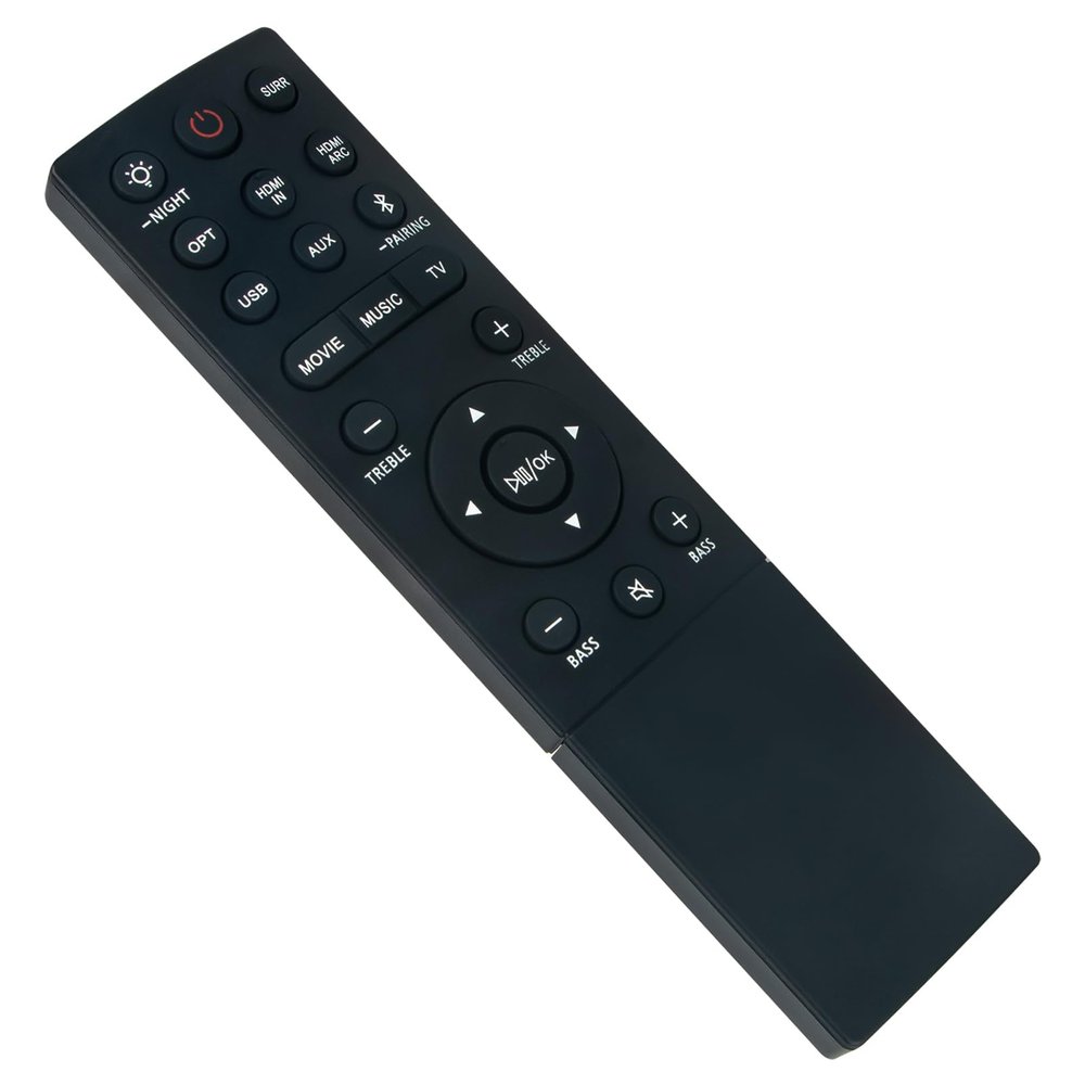 AIDITIYMI Replacement Remote Control Compatible with TCL TS8111 TS8132 TS8212 Alto 8i 39.4" 2.1 Channel Home Theater Soundbar