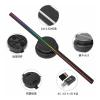 3D Hologram fan,3D Hologram Projector, Naked-eye Holographic 3D Projector Stereo Suspension Fan Screen Audio Advertising Machine Outdoor Frameless Aerial Imaging Led for Halloween,Bar,Casino,Party,Eve view 3