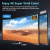 TV Antenna Indoor, 2025 Long Range Antenna for Smart TV with Amplifier Signal Booster for Local Channels,Digital inddor Antenna for All Older TV's-Supports 4K 1080p -33ft Long Cables view 3