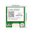 BDS GPS GNSS Galileo Satellite Positioning Module UART E108-GN04D Low Power Small Size Time Service LNA Ceramic Antenna view 2