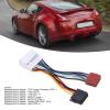 Radio Wiring Harness, Car Stereo Radio ISO Wiring Harness Adapter, Radio Install Cable Plug for NV200 NV400 370Z view 2