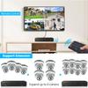 1080P Wired CCTV Security Camera System, 8CH HD DVR Kit, 4X Dome Indoor Outdoor Cameras, 65ft IR Night Vision, Free App, No Subscription Fee, Remote Access, Reliable Home Security view 3