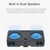 Beelink SER9 AI Mini PC, AMD Ryzen AI 9 HX 370(up to 5.1GHz) 12C/24T, Mini Computer 32GB LPDDR5X RAM 1TB NVMe PCIe4.0x4 SSD, Mini Desktop PC Built-in MIC/Speakers/USB4/WiFi6/BT5.2/2.5G view 4