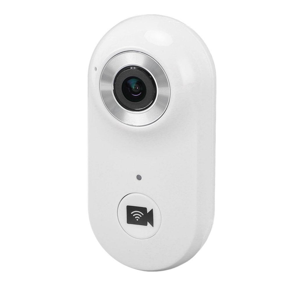 EBTOOLS Cat Camera Collar, Mini Action Camera with Video Records, 90 Wide Angle, Mini Body Cam, Small Dog Cat Action Camera for Indoor Outdoor (White)