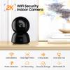 2K Security Camera Indoor, 2.4G & 5G WiFi Pet Camera for Home Security, Pet/Dog/Elder/Baby Camera with Phone App, Night Vision, Cloud/SD Card Storage, 2-Way Audio, Motion Detection, Black view 2