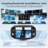 4G+64G Car Radio for Toyota RAV4 2007 2008 2009 2010 2011, Rimoody Android 15 Car Stereo Wireless Carplay Andorid auto GPS 5G WiFi 10.1 inch Touch Screen Mirror Link EQ Bluetooth 5.0 FM Backup Camera view 3