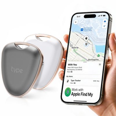 Air Tags 2 Pack Bluetooth Luggage Tracker Tags Compatible with Apple Find My (iOS Only, Not for Android), Key Finder and Item Locator for Wallet, Backpack, Tracking Device for Home Outdoor Travel