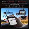 3 Channel 4K Dash Cam, Dash Camera for Cars with STARVIS 2 HDR Night Vision, 4K+1080P+1080P Front Inside and Rear Triple Car Camera, GPS, 24H Parking Mode, Free 64GB Card view 4