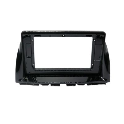 10 Inch Car Frame Fascia Adapter Canbus Box Compatible with Mazda CX-5 CX5 2012-2015 Android Big Screen Radio Audio Dash Fitting Panel Kit