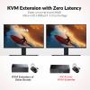 AV Access 4K DisplayPort KVM Extender DP Over Ethernet HDBaseT 3.0 PoE, Uncompressed 4K Transmission up to 100m/330ft, 144-240Hz, 4*USB 2.0 Ports, 2-Way Audio, Zero Latency (4KEX100-DP-Pro) view 4