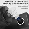 DiamondGirdleViewer,4.3''LCDDisplayDigitalMicroscope,50-1000XMagnification,withLEDFillLight,AccurateIdentification, Biological Microscope Kit,for Diamond Inscription Viewer view 4