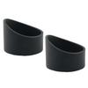 SQXBK 2PCS Binocular Eye Cups Rubber Microscope Eyepiece Binocular Eye Cups Replacement Binocular Rubber Eyepiece Eye Guards Cups Shield view 1
