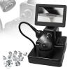 4.3" Digital Microscope,Biological Microscope Kit,with 2 Pallets,USB Diamond Girdle Viewer with LED Fill Light,Jewelry Waist Size Magnifying Glass for Students,Amateurs,Professionals view 1