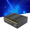 9 Port Network Switch, High Speed Plug and Play, High Security 10/100Mbps POE Network Ethernet Switch, VLAN Port Isolation for Industrial Communication view 4