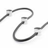 Cable Anchors for Desk Organization Gun Metal Wire Snap, Charger Cable Management Clips, Aluminum Cord Organizers, Power Cable Retainer (Pink) view 2