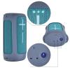 Carrying Protective Silicone Case Compatible with Ultimate Ears EVERBOOM Wireless Bluetooth Portable Speaker, Silicone Case Cover with Shoulder Strap for Ultimate Ears EVERBOOM (Blue) view 4