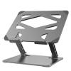 SPXTOM Notebook Computer Stand, Foldable, Laptop Holder, Ergonomic Computer, Ventilated Cooling, Anti-Scratch Laptop Riser, Steel, All Laptops Up to 17 in(A) view 1