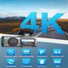 Dash Cam 4K Front, Built-in WiFi Dash Camera for Cars, 1.47''IPS Screen Mini Dashcam with APP, 170Wide Angle, 24H Parking Monitor, Night Vision, WDR, G-Sensor, with 64G SD Card, Support 256GB Max view 2