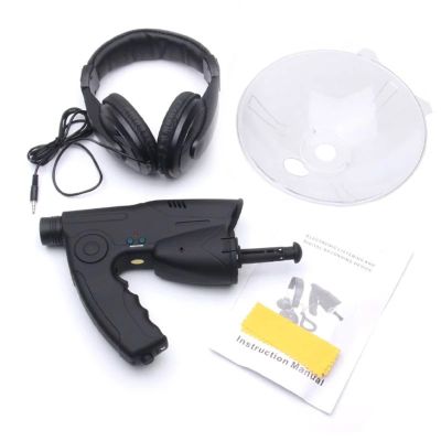 DCYEQRQ Parabolic Microphone Monoculars - Listening Device for Spying - 8 Magnification Monocular Sound Amplifier - 300 Feet Birds Listening