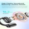 AWEI Wireless Earbuds Sports, Bluetooth Headphones 5.3, 51H Playback Over-Ear Buds ENC Noise Cancelling Mic, Deep Bass Earphones with Earhooks, IPX4 Waterproof Fitness Headset for Running Workout Gym view 3
