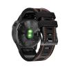 22/26mm Silicone Leather Strap For Garmin Fenix 8 7 7X Pro 47mm 51mm/6 6X Pro Epix Replacement Accessory Wristband Easy Install(Silicone Leather 18,26mm) view 4