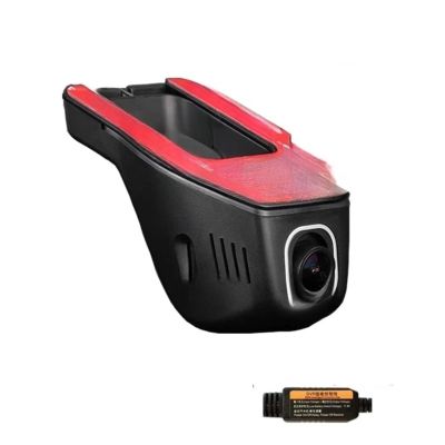 Auto Dash Cam Car Dvr Camera 1080P Driving Recorder Dashcam Compatible for Toyota Corolla Compatible for rav4 avensis t25 Yaris chr(Black One Cam 24H,None1)