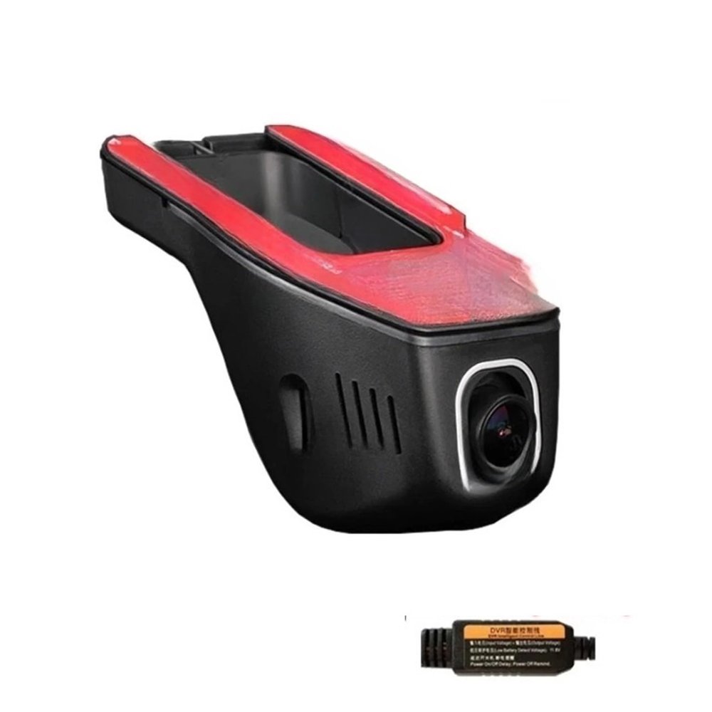 Auto Dash Cam Car Dvr Camera 1080P Driving Recorder Dashcam Compatible for Toyota Corolla Compatible for rav4 avensis t25 Yaris chr(Black One Cam 24H,None1)