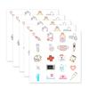 100 Pcs Nurse Stickers 1.25 Inch Healthcare Medical Nursing Nurses Label Medical Stickers for Water Bottle Laptop Nurse Graduation Labels Nurses Accessories for Work view 2