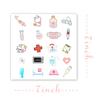 100 Pcs Nurse Stickers 1.25 Inch Healthcare Medical Nursing Nurses Label Medical Stickers for Water Bottle Laptop Nurse Graduation Labels Nurses Accessories for Work view 3