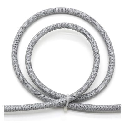 HDNSAUD Cable Sleeve 5/10M Grey Braided Sleeve 2 4 6 8 10 12 14 16 20 25 30 40 50 60mm High Density Insulated Cable Protection Expandable Sheath(8MM_5 Meters)
