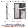 QDVOPHZA WiFi Electronic Door Lock with Tuya APP Remotely/Biometric Fingerprint/Smart Card/Password/Key Unlock FG5 Plus/ H4(FG5 Plus-22x170 5050) view 4