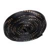 HDNSAUD Cable Sleeve 1M 5M 10M Expandable Braided Cable Sleeve Insulation Wire Protecting Nylon Wire Sheathing 4 6 8 10 12 15 20 25mm(Black Gold,15MM_1 Meter) view 1