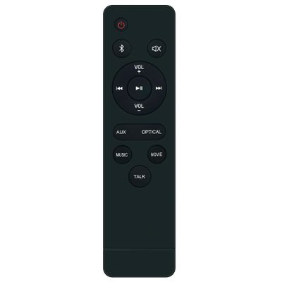 100015716 Replace Sound Bar Remote Control Compatible with Onn 100015716 36" 2.1 Channel Soundbar Speaker System