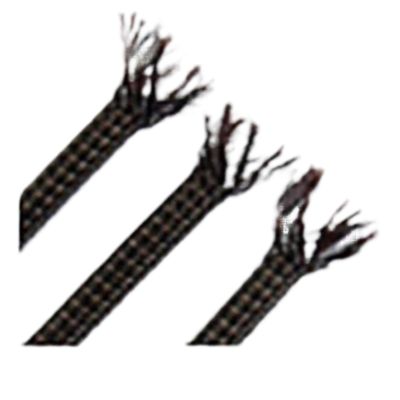 HDNSAUD Cable Sleeve 1/5/10M Braided Cable Sleeve 4mm 8mm 12mm PP Cotton Yarn Mixed Expandable Flexible Insulate Line Protector Wire Wrap Sheath(Brown Black,4MM_1 Meter)