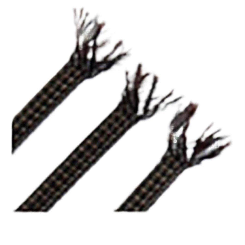 HDNSAUD Cable Sleeve 1/5/10M Braided Cable Sleeve 4mm 8mm 12mm PP Cotton Yarn Mixed Expandable Flexible Insulate Line Protector Wire Wrap Sheath(Brown Black,4MM_1 Meter)