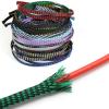 HDNSAUD Cable Sleeve 1/5/10M Braided Cable Sleeve 4mm 8mm 12mm PP Cotton Yarn Mixed Expandable Flexible Insulate Line Protector Wire Wrap Sheath(Brown Black,4MM_1 Meter) view 4