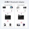 LOFICOPER Bluetooth Transmitter Receiver, aptX Low Latency Bluetooth Audio Adapter, Long Range Wireless AUX/RCA Bluetooth 5.3 Adapter with Noise Reduction, Dual Connection for Speaker Headphones TV view 4
