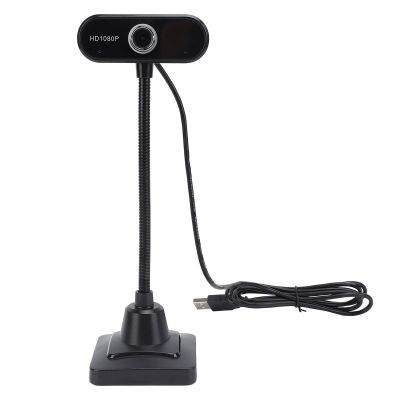 1080P Webcam, 1080P Wide Angle USB Computer Camera, 3 Meter Omnidirectional Noise Reduction Microphone, for 7 8 10, for Vista, PC, Laptop, Conferencing, Gaming