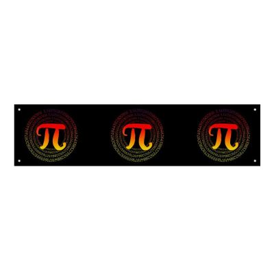 Funny Mathematical Happy Pi Day Banner Backdrop Large Banner Decorations Yard Signs Indoor Outdoor Party Decorations 120x30cm